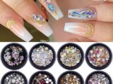 Có những loại đá đính móng nổi bật nào trong phụ kiện ngành Nail?
