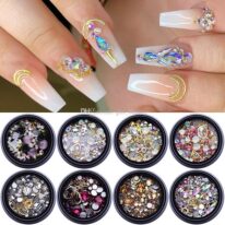 Có những loại đá đính móng nổi bật nào trong phụ kiện ngành Nail?
