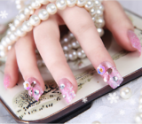 Những bộ Nail đắp bột đẹp cho mùa hè 2021